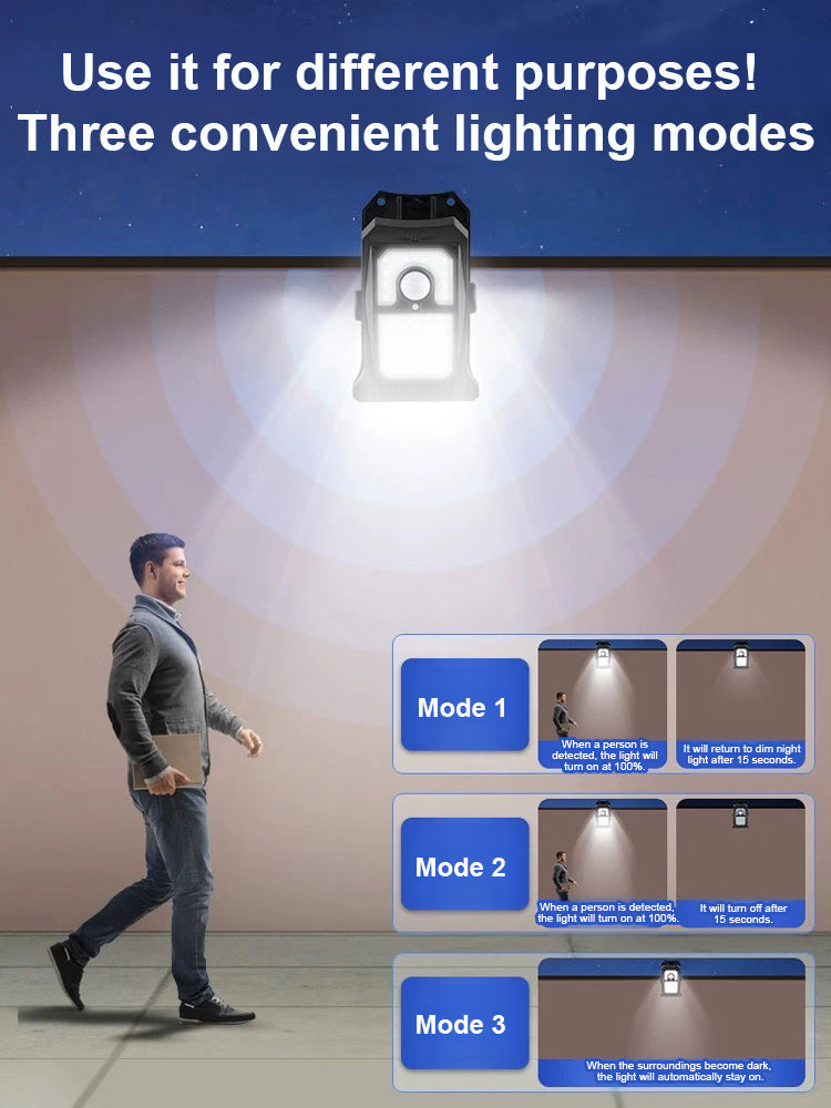 🌿 Solar clip light with motion sensor – 🔥Buy 2 now, get 1 free! Perfect for gardens, balconies, and patios! 🏡✨