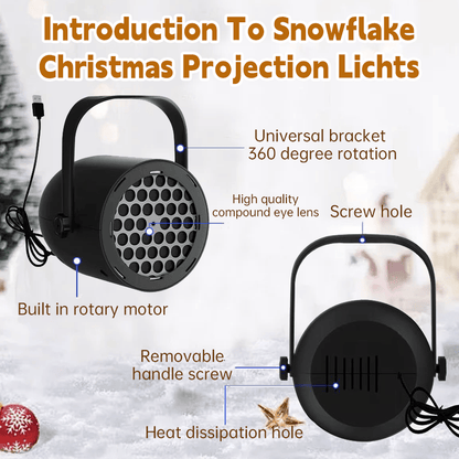 LED Christmas Projection Lamp