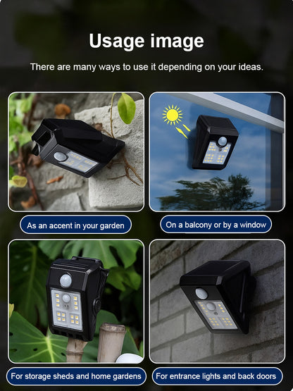 🌿 Solar clip light with motion sensor – 🔥Buy 2 now, get 1 free! Perfect for gardens, balconies, and patios! 🏡✨